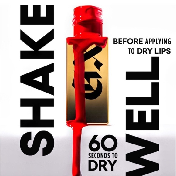 GXVE Original Sauce Liquid Lipstick + MAC Patent Drawstring Bag - Picture 13 of 13